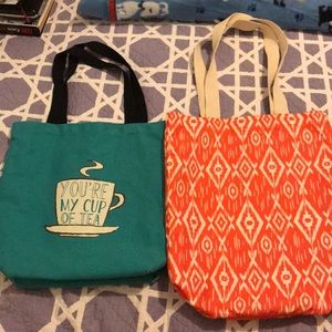 Old Navy tote bags (2)